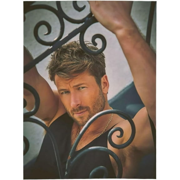 Flannel Blanket Glen Character Powell Nap Blanket Air Conditioning Blankets Couch Bed Office Blankets Soft and Cozy 50"X40"