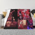 Flannel Blanket,Hazbin Hotel Luxurious Ultra Soft And Warm,AntiPilling