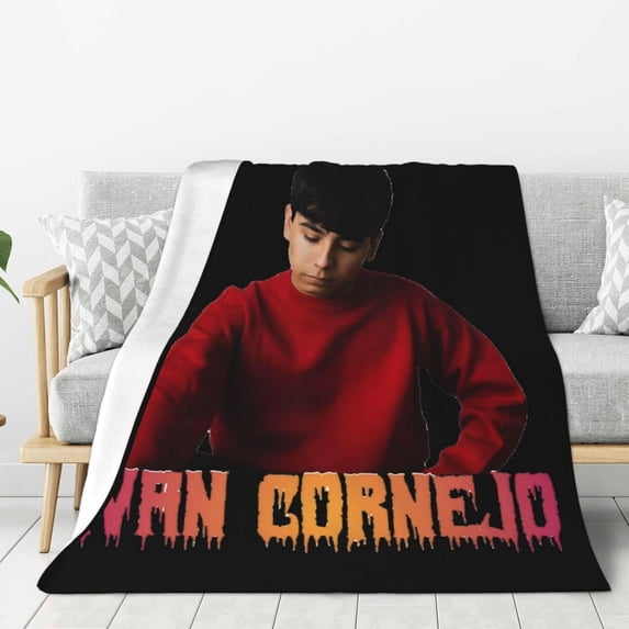 Flannel Blanket Ivans Music Cornejo Nap Blanket Air Conditioning Blankets Couch Bed Office Blankets Soft and Cozy 50"X40"