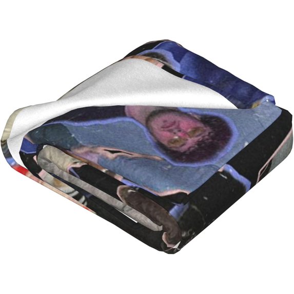 Flannel Blanket Jacks Music Harlow Nap Blanket Air Conditioning Blankets Couch Bed Office Blankets Soft and Cozy 80"X60"