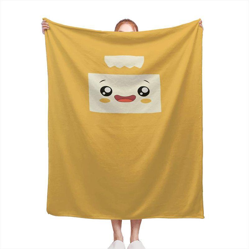 Flannel Blanket Lankybox Fleece Blanket Home Office Nap Blanket Autumn