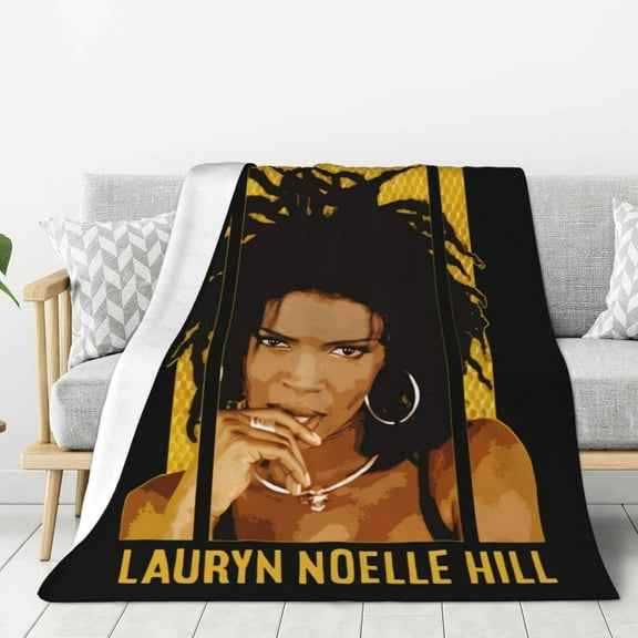 Flannel Blanket Lauryn Music Hills Nap Blanket Air Conditioning Blankets Couch Bed Office Blankets Soft and Cozy 50"X40"