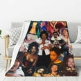 thumbnail image 1 of Flannel Blanket Lauryn Music Hills Nap Blanket Air Conditioning Blankets Couch Bed Office Blankets Soft and Cozy 60"X50", 1 of 1