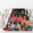 thumbnail image 1 of Flannel Blanket Lauryn Music Hills Nap Blanket Air Conditioning Blankets Couch Bed Office Blankets Soft and Cozy 60"X50", 1 of 1