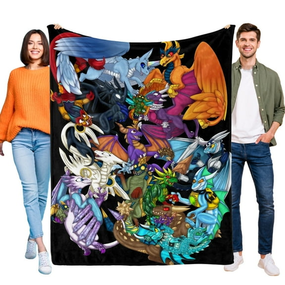 Flannel Blanket Skylanders Swap Force Fun and Cozy Throw Blanket Perfect for Bedroom Playroom or Travel Ideal Gift for Boys and Girls 30"x40"