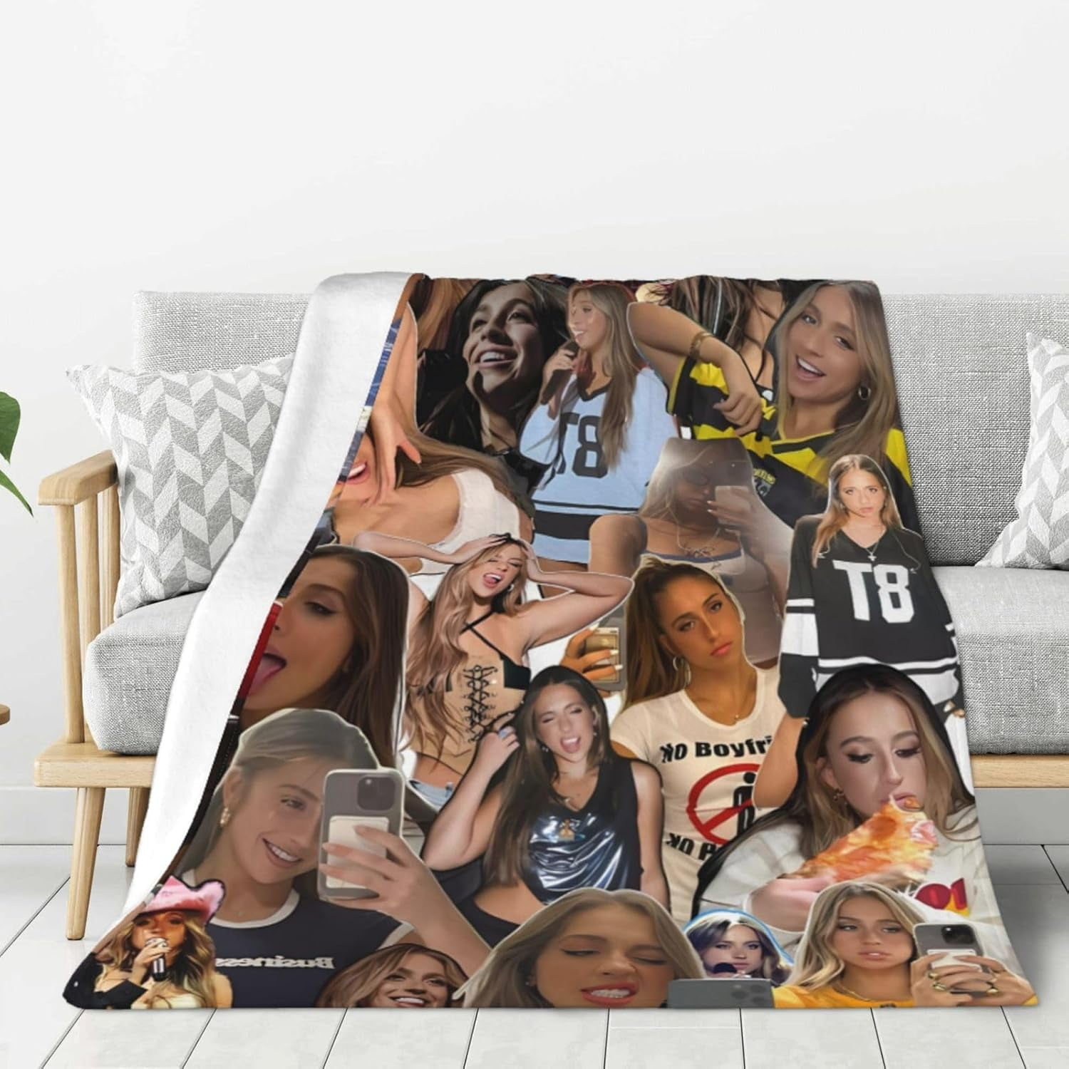 Air conditioning blanket flannel blanket main image 1