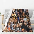 thumbnail image 1 of Flannel Blanket Tates Music McRae Nap Blanket Air Conditioning Blankets Couch Bed Office Blankets Soft and Cozy 40"X30", 1 of 1