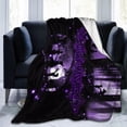 thumbnail image 1 of Flannel Blanket The Birthday Rock Massacre Band Throws Blankets Super Soft Fleece Air Conditioning Blankets for All Season 40"x30", 1 of 9