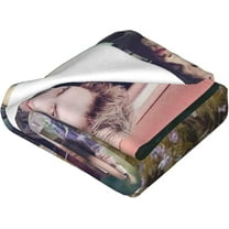 Flannel Blanket The Movie Twilights Nap Blanket Air Conditioning Blankets Couch Bed Office Blankets Soft and Cozy 60"X50"