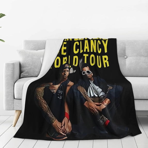 Flannel Blanket Twenty and One Music Pilots Nap Blanket Air Conditioning Blankets Couch Bed Office Blankets Soft and Cozy 50"X40"