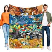 Flannel Blanket Wings of Fire Fun and Cozy Throw Blanket Perfect for Bedroom Playroom or Travel Ideal Gift for Boys and Girls 30"x40"