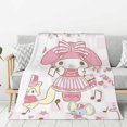 Flannel Blankets Cute Cartoon My Melodys Blanket Throw Blankets Air
