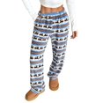 thumbnail image 1 of Flannel Christmas Pj Pants Women Fluffy Fuzzy Wide Leg Homewear Pjs Comfy Plush Warm Pajama Bottoms, 1 of 8