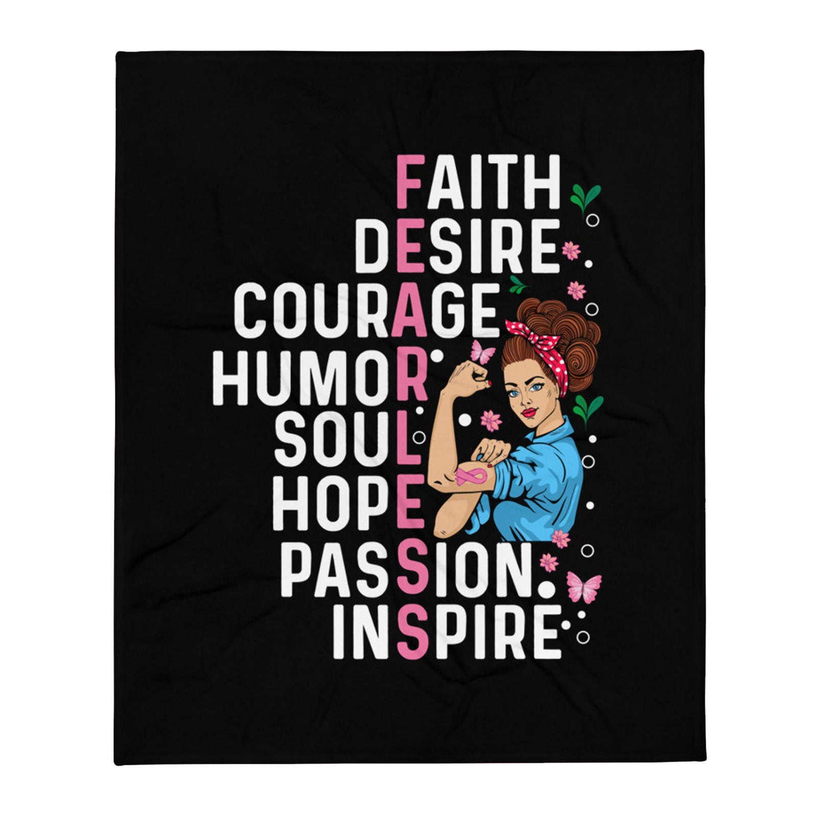 Flannel Cute Warm Ribbon Blanket Chemotherapy Chemotherapy Blanket