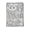thumbnail image 1 of Flannel DIY Color Fillable Coloring Throw Blanket Soft Comfortable Decor For Daily Home Holiday Use, 1 of 3