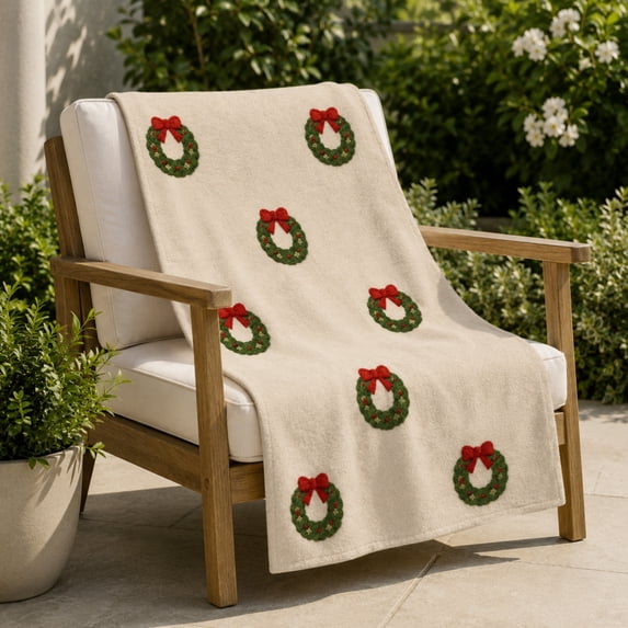 Flannel Decorative Throw Blanket for Indoor Home Use, Soft Textured Layer for Sofa Bed Chair, Machine Washable Everyday Blanket for Bedroom Living Room Lounging