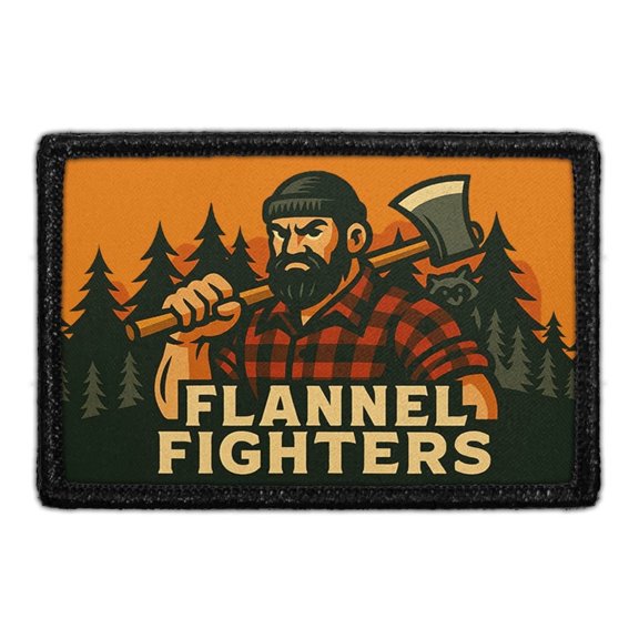 Flannel Fighters - Removable Patch