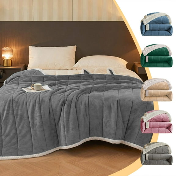 Flannel Fleece Blanket | Extra Thick Throw Blanket | Double Layer, Cozy Warm Microfiber, Fade Resistant, Home Decor | Multicolor | 200x120cm