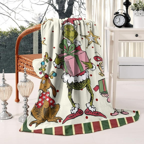 Flannel Fleece Blankets Ultra Soft Bed-Throw Blanket Comfortable Bed Blanket for Couch Chair Bed Living Room 50"x60"