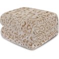 thumbnail image 1 of Flannel Fleece Throw Blanket for Couch, Leopard Print Blanket Cozy Comfy Super Soft Fluffy Plush Cheetah Blanket for Bed Sofa 260GSM, Suitable for All Seasons (Brown Leopard-02,60x50inches), 1 of 6