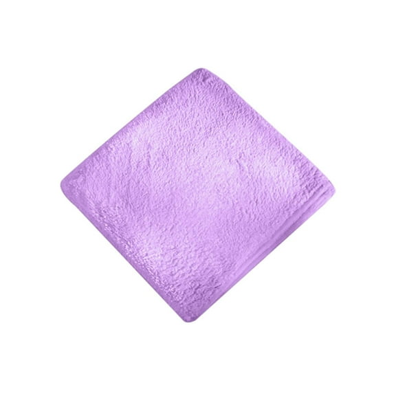 Flannel Fleece Towel Super Soft Microfiber Yoga Camping Blanket Throw Home Decor - Multi Purpose Easy Clean(C)