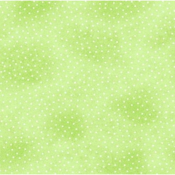 Flannel Green Small Dots Polka Dots Tiny Circles Pattern Comfy Print AE Nathan Flannel Fabric Print by the Yard (9527-66)