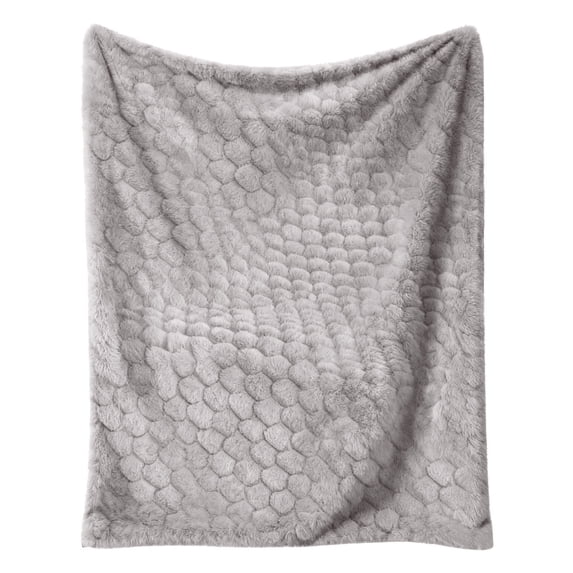 RelaxBlanket Super Soft Minky Duvet Cover For 48x72 Inch Weighted Blankets - Dark Grey, Double-Side Quilted