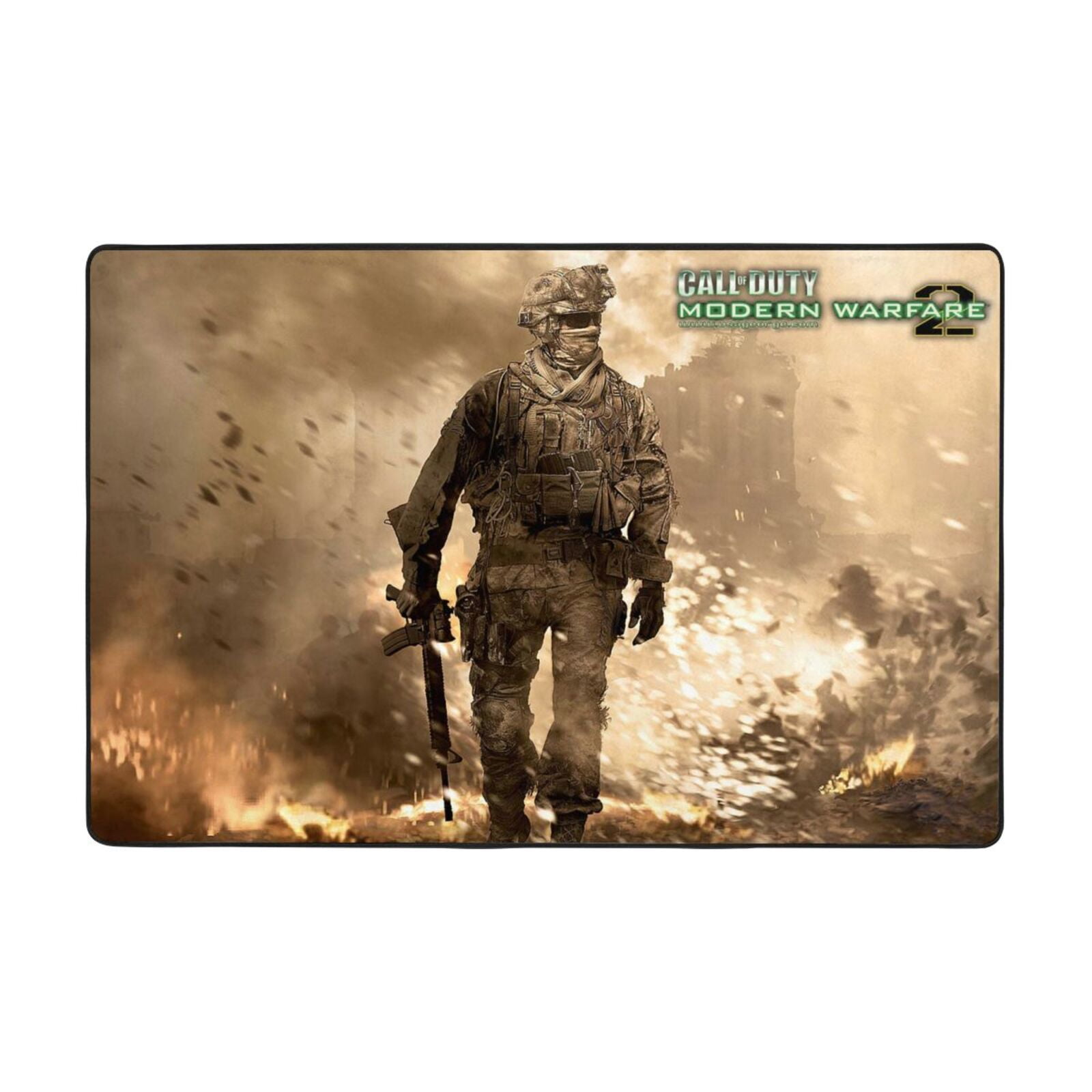 Mw2 Rug Flannel Non Slip Floor Mat, Call Of Duty Modern Warfare Doormat For ...