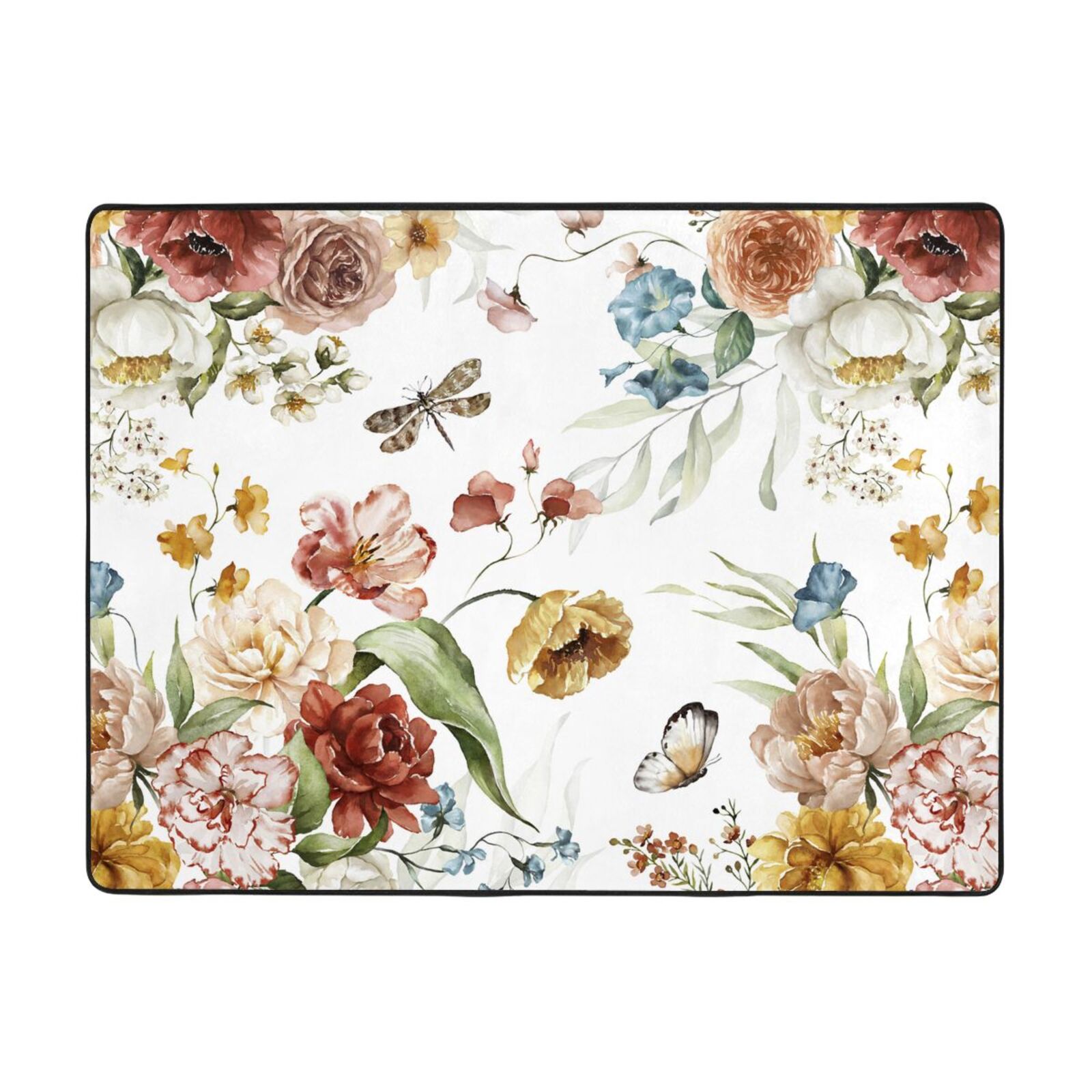 Flannel NonSlip Mat 63x48in Dirt Resistant NonSlip Carpet Sofa Mat