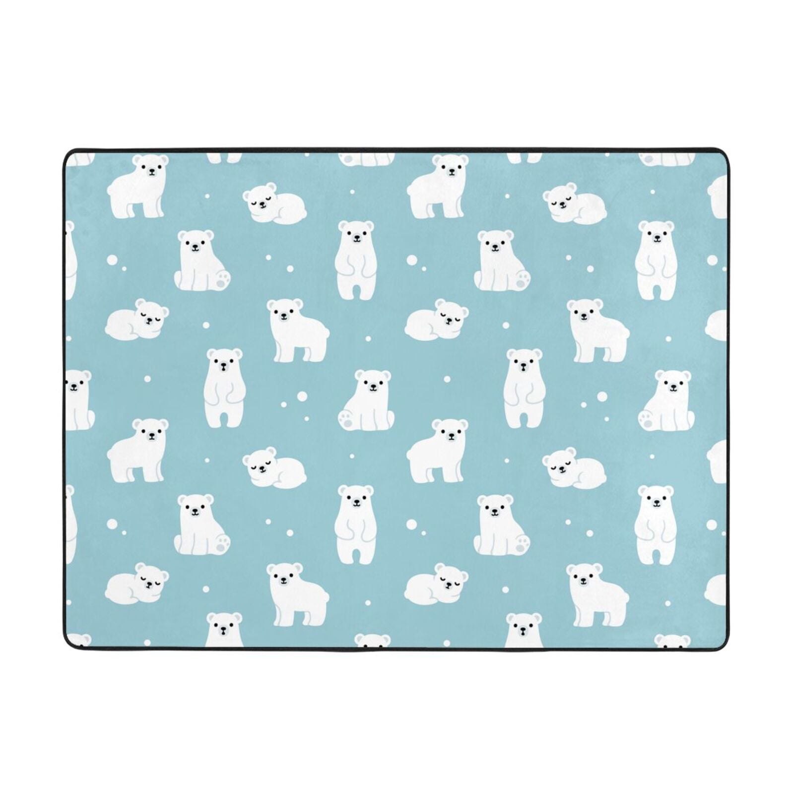 Flannel NonSlip Mat 63x48in Dirt Resistant NonSlip Carpet Sofa Mat