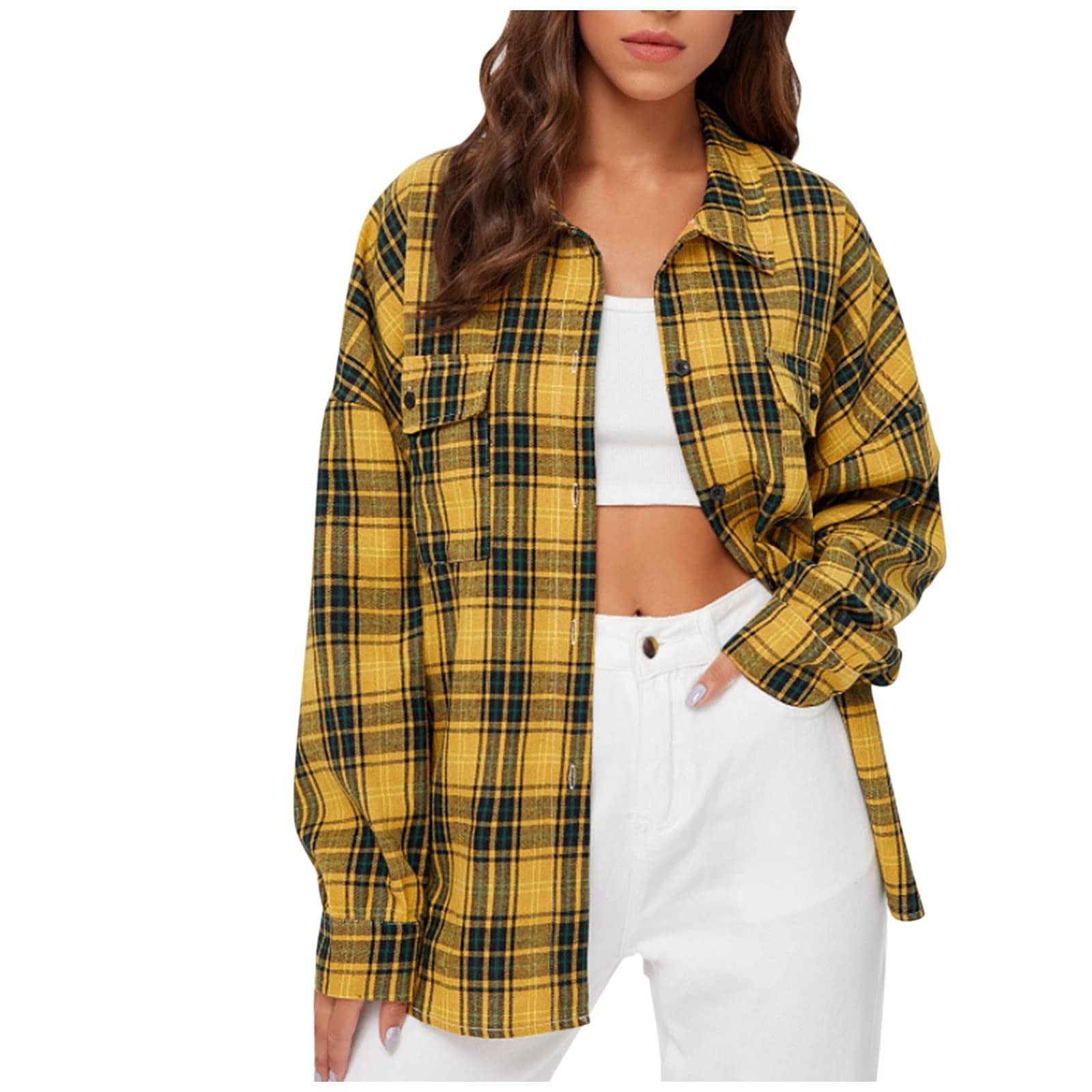 boyfriend fit flannel