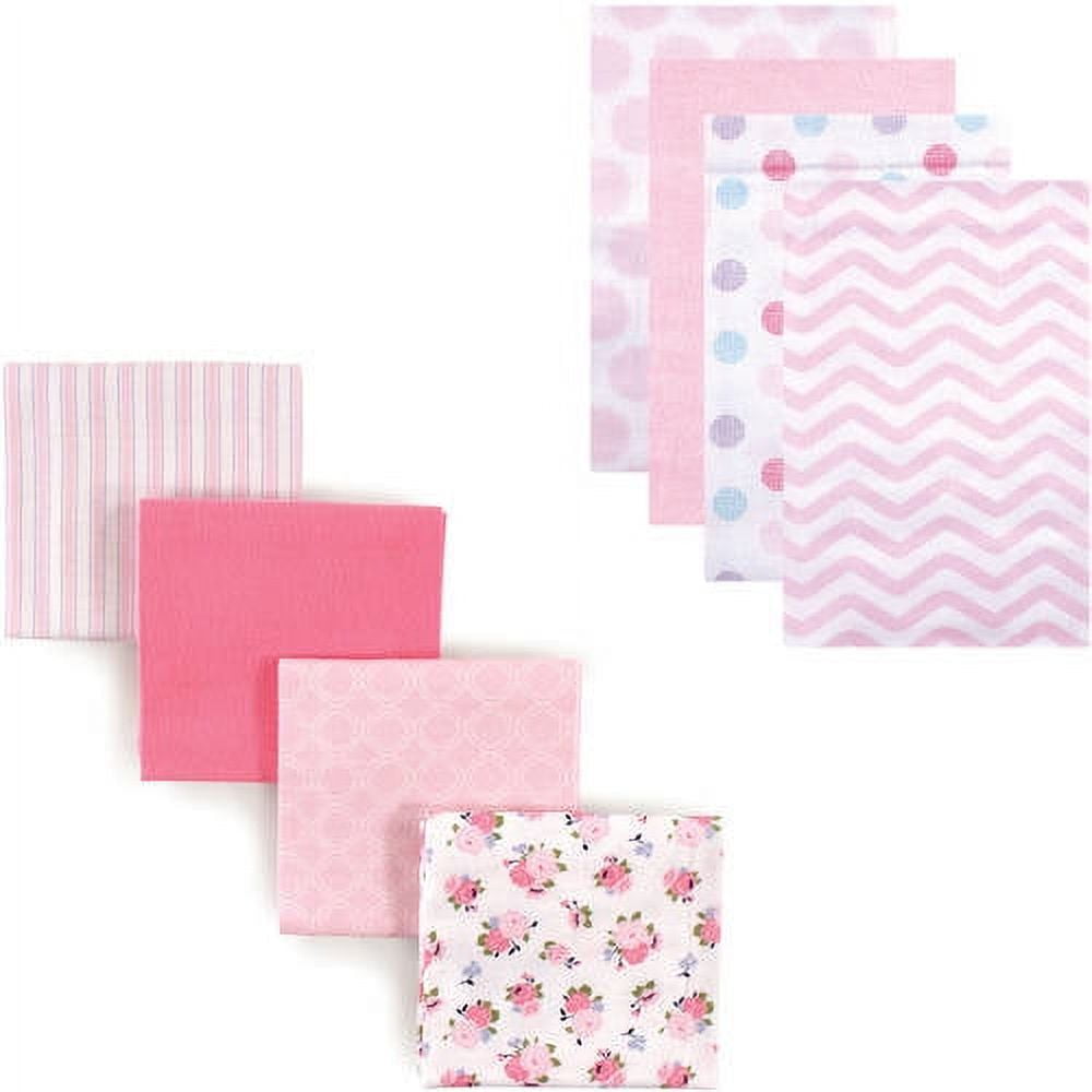 Flannel Receiving Blanket 8-Pack - Walmart.com