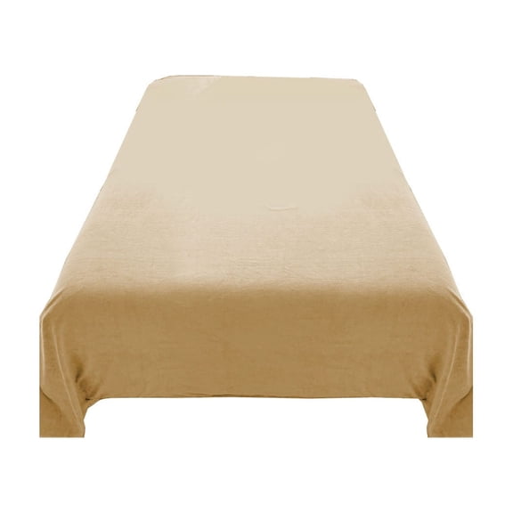 Flannel Sheet Set, Soft Velvet Fleece Bed Sheet with Anti-Static Non-Pilling Fabric in Multiple Colors, 160 x 230 cm