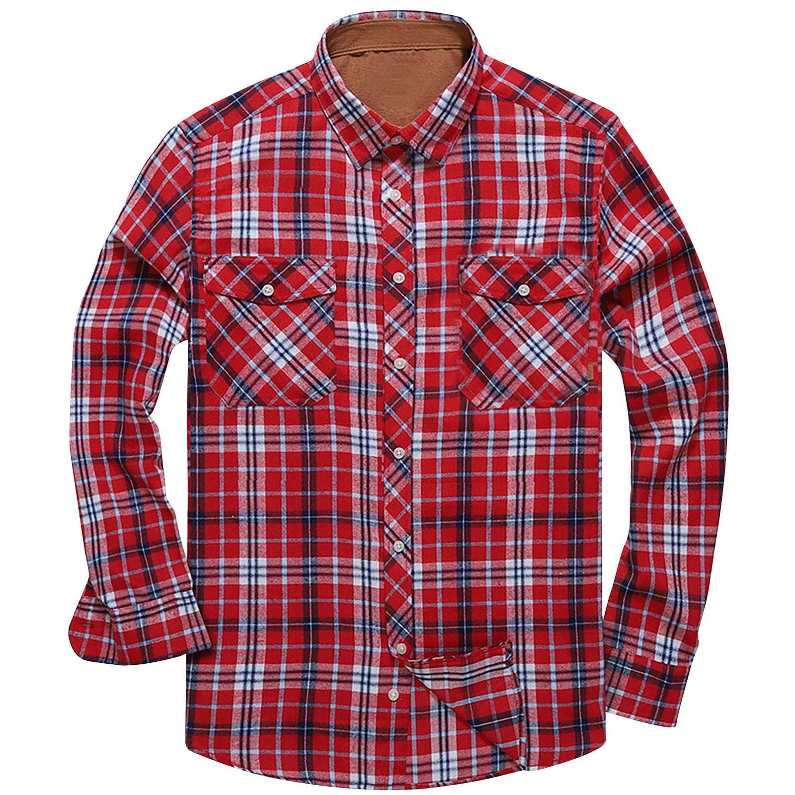 Flannel Shirt Jacket for Men Big and Tall,Mens Plaid Shirt,Mens Flannel
