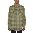 thumbnail image 1 of Flannel Shirts for Men, Long Sleeve Button Down Shirt Lightweight Plaid Brushed Casual, 1 of 4
