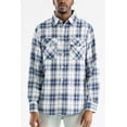 thumbnail image 1 of Flannel Shirts for Men, Long Sleeve Button Down Shirt Lightweight Plaid Brushed Casual, 1 of 4