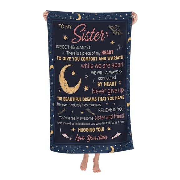Flannel Sister Bath Towel Soft and Highly Absorbent for Adults