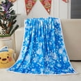 thumbnail image 1 of Flannel Snowflake Throw Blanket for Couch, Bed, Holiday Decor (60x80 Inches), 1 of 7