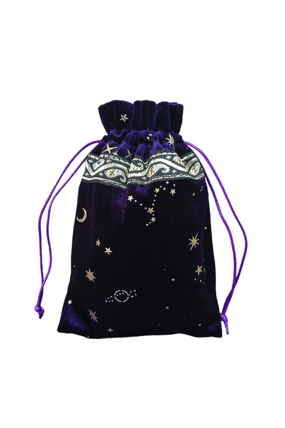 Flannel Tarot Drawstrings Bag Dices Party Storage Bag Jewelry Runes Pouches Organizers for Tarot & Oracles Card