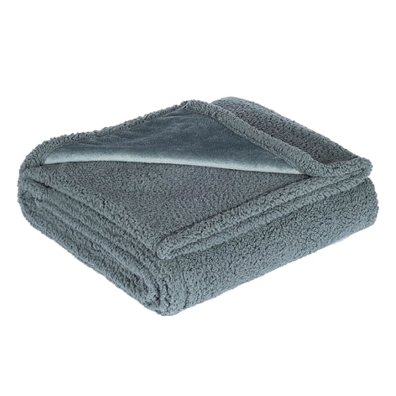 Flannel Throw Blanket 50x70 Inches - Soft Microfiber Blanket for Couch Bed Sofa - Lightweight Cozy Blanket for Snuggling Warmth - Living Room Bedroom Decor - Machine Washable Home Essentials
