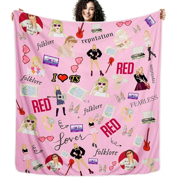 Flannel Throw Blanket for Couch, Super Soft Cozy Cartoon Blanket, Warm Breathable Lightweight Comfortable Gift Blanket, Sofa Decor for Adults Teen Boys Bedding Living Room 60x50inch