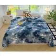 thumbnail image 1 of Flannel Throw Blanket for Couch Super Soft Cozy Plush Thick Bubble Blanket, Thick Winter Fleece Throw, Warm and Cozy Bed Cover, Machine Washable, Perfect for Sofa or Bed 180x200cm, 1 of 3