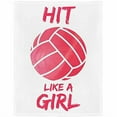 thumbnail image 1 of Flannel Throw Blanket Plush Fluffy Sports Volleyball Printed Blanket for Sofa Couch Bed, 1 of 7