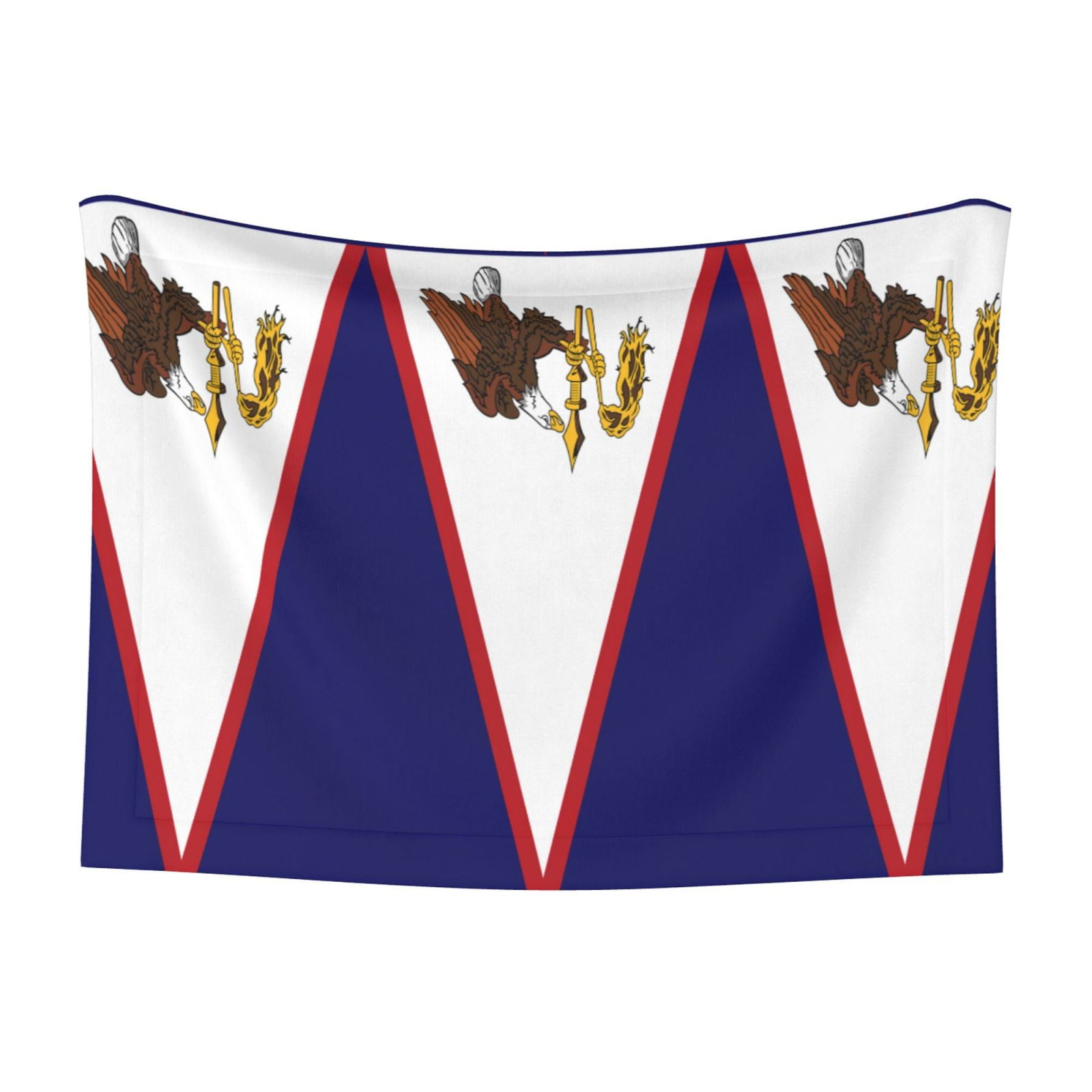 Flannel Throw Dog Blanket America Samoa Flag Soft Warm Print Pet Blankets for Small Dog Cat Puppy