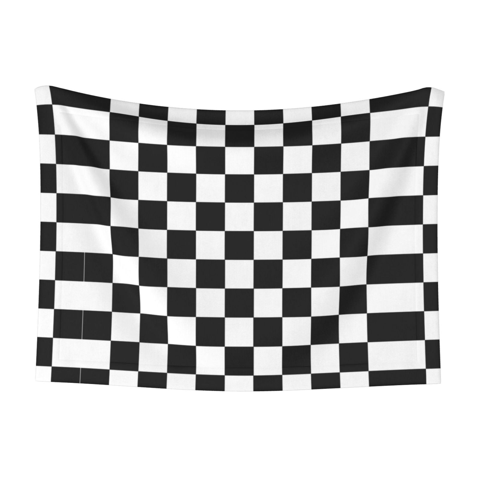 Flannel Throw Dog Blanket Black And White Checkered Soft Warm Print Pet Blankets for Small Dog Cat Puppy