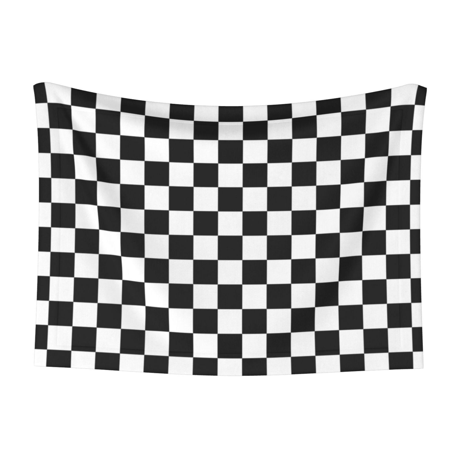 Flannel Throw Dog Blanket Checkerboard Black And White Soft Warm Print Pet Blankets for Small Dog Cat Puppy