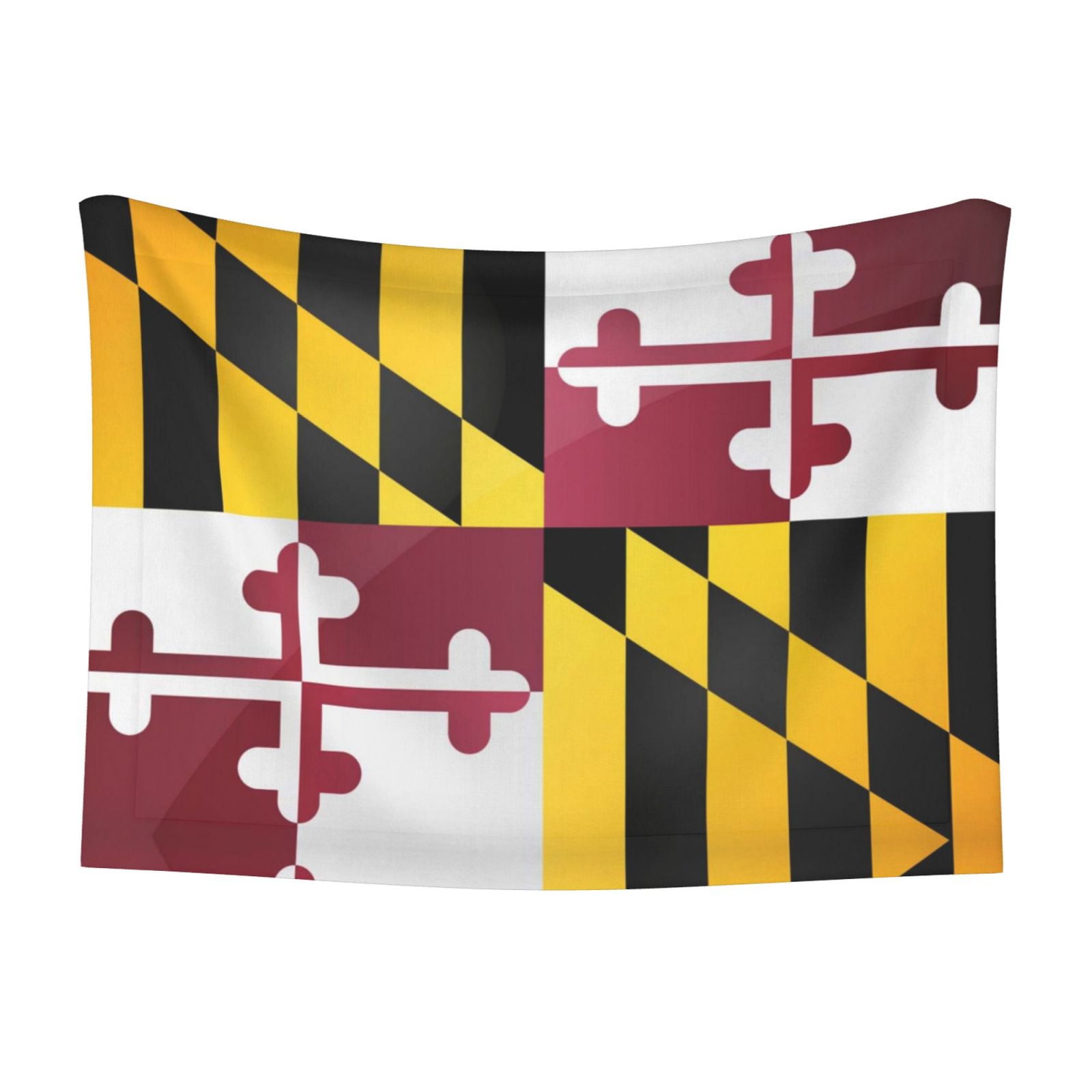 Flannel Throw Dog Blanket Flag Of Maryland Soft Warm Print Pet Blankets for Small Dog Cat Puppy