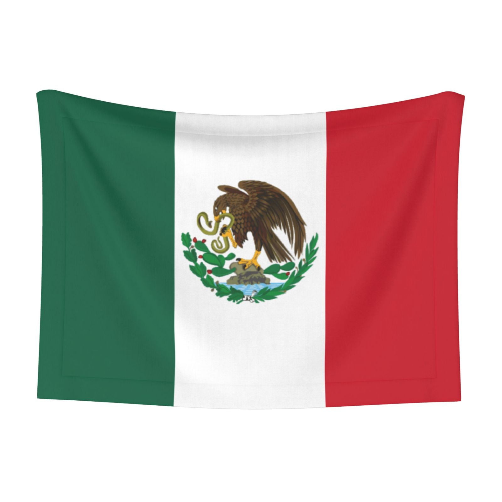Flannel Throw Dog Blanket Mexico-Flag Soft Warm Print Pet Blankets for Small Dog Cat Puppy