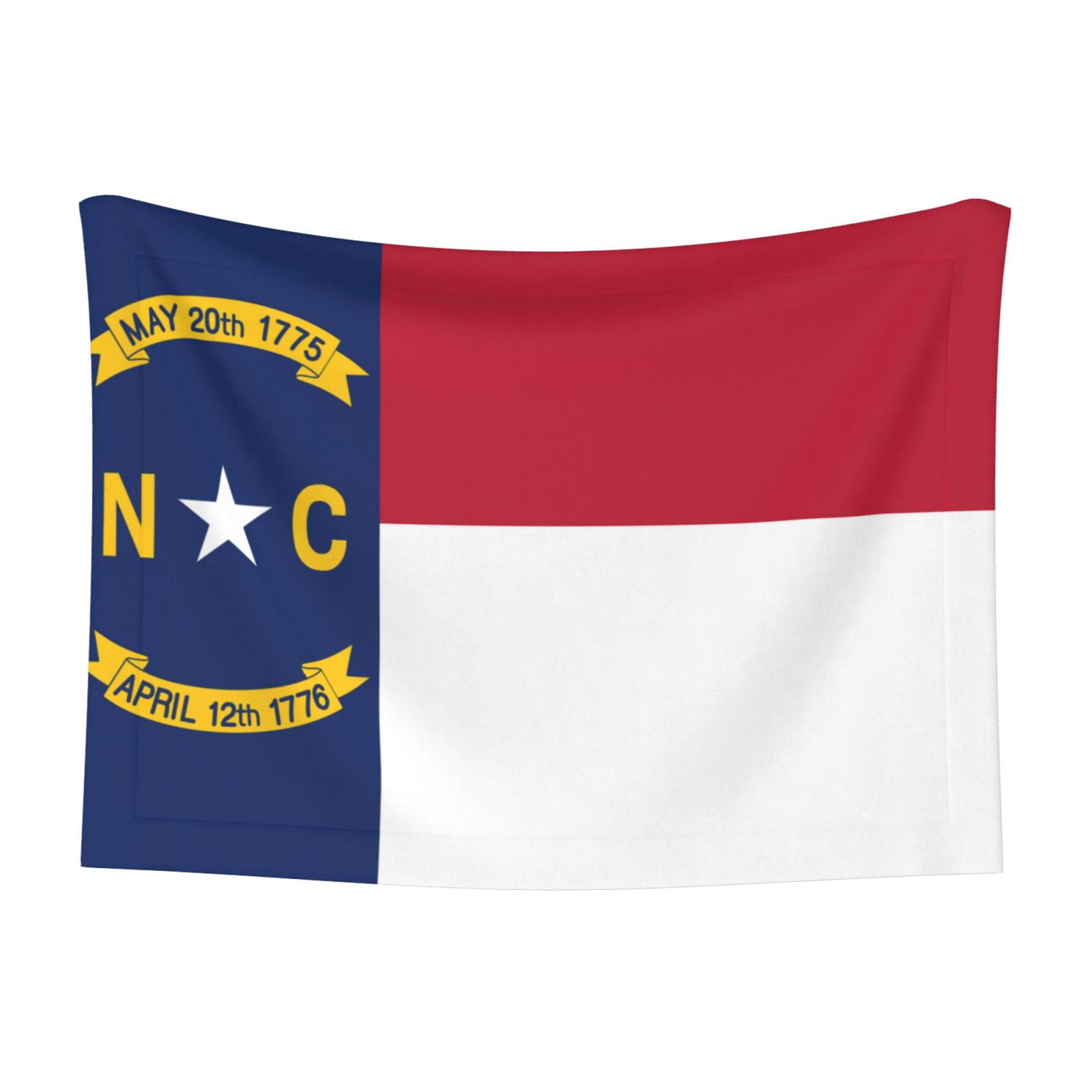 Flannel Throw Dog Blanket North Carolina Flag Soft Warm Print Pet Blankets for Small Dog Cat Puppy