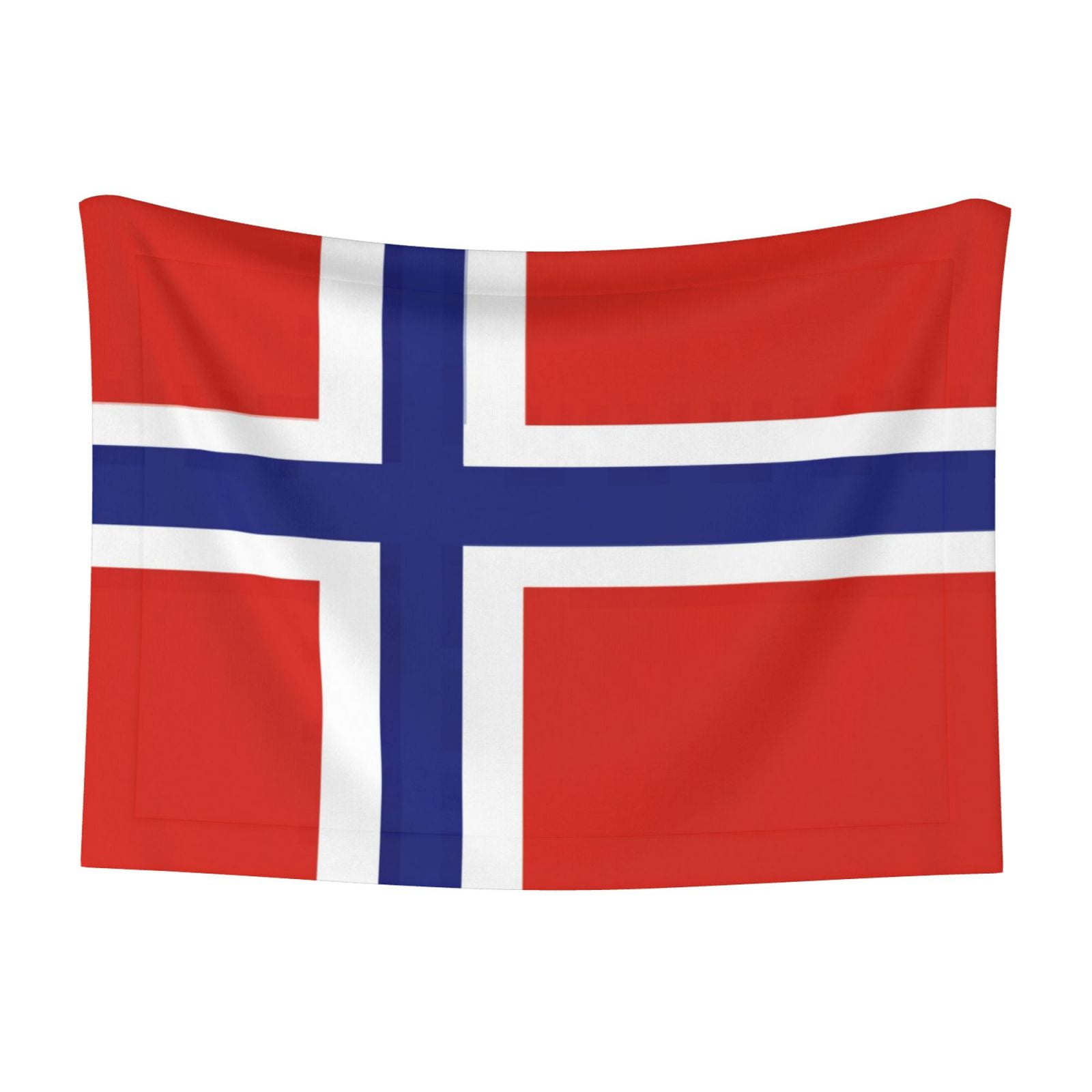 Flannel Throw Dog Blanket Norwegian Flag Soft Warm Print Pet Blankets for Small Dog Cat Puppy